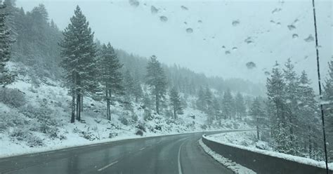 DONNER PASS HIT BY SNOW IN CALIFORNIA ! - Weather | Weather Forecast