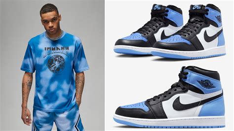 Air Jordan 1 High UNC Toe Hats | SneakerFits.com