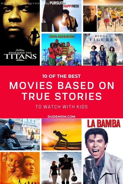 Best Movies Based on True Stories to Watch with Kids | Good movies, Sports movie, Good movies to ...