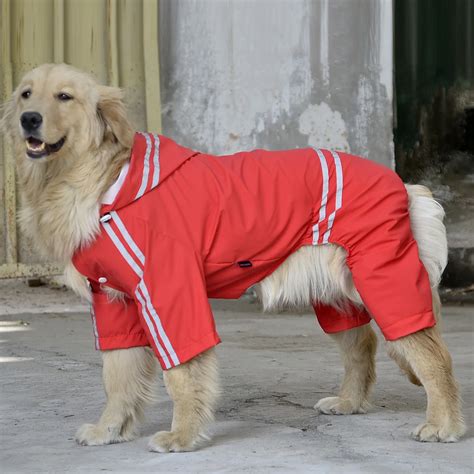 Top Quality Fashion Designed Hooded Large Size Dog Raincoat Puppy Pet Product Dog Raincoat Pet ...