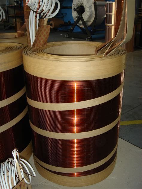 Windings for distribution and power transformers dry type, oil-immersed and cast resin - Metal ...