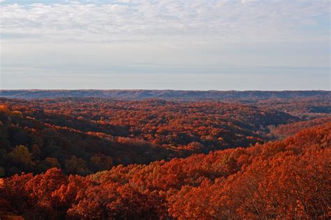 Fall Vista in Brown County State Park. | Brown county indiana, State ...