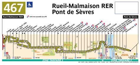 467 Bus Route Map