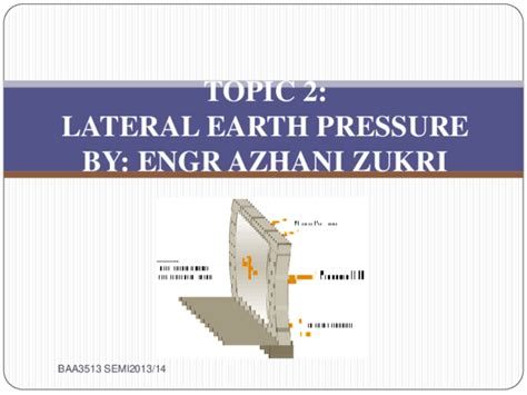 (PDF) LATERAL EARTH PRESSURE | Maria Nik - Academia.edu