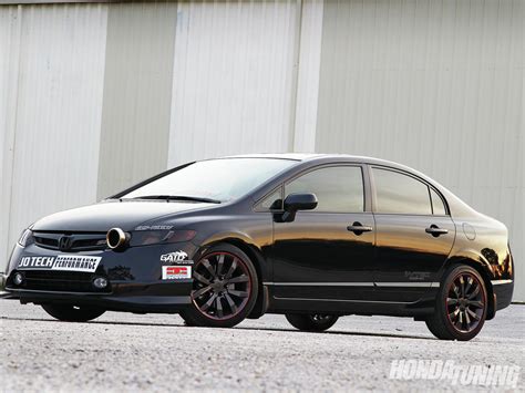 2008 Honda Civic Si - Kiss Of The Black Widow - Honda Tuning Magazine