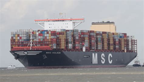 MSC Gülsün - The World’s Largest Container Ship - West Pacific Marine