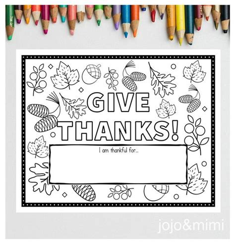 Give Thanks Coloring Pages - Mom. Wife. Busy Life.