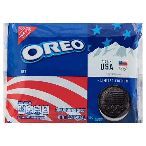 OREO Team USA Chocolate Sandwich Cookies - Shop Cookies at H-E-B