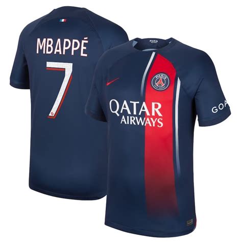 Kylian Mbappé PSG 23/24 Home Jersey - SoccerArmor