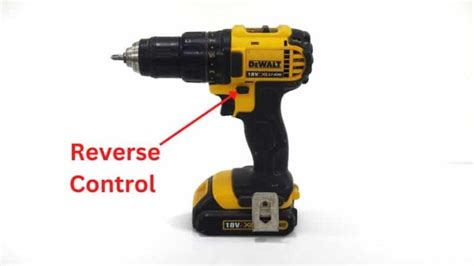 What is a Drill Driver Reverse Control? - Woodworking Street