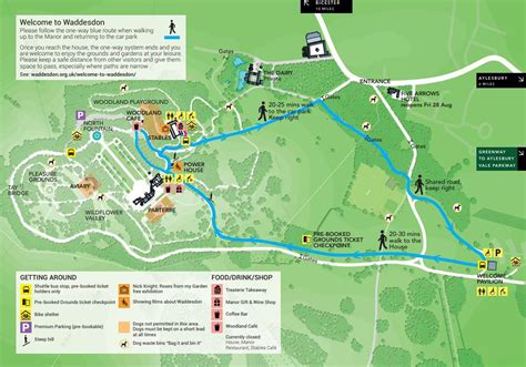 Garden walks & maps | Waddesdon Manor