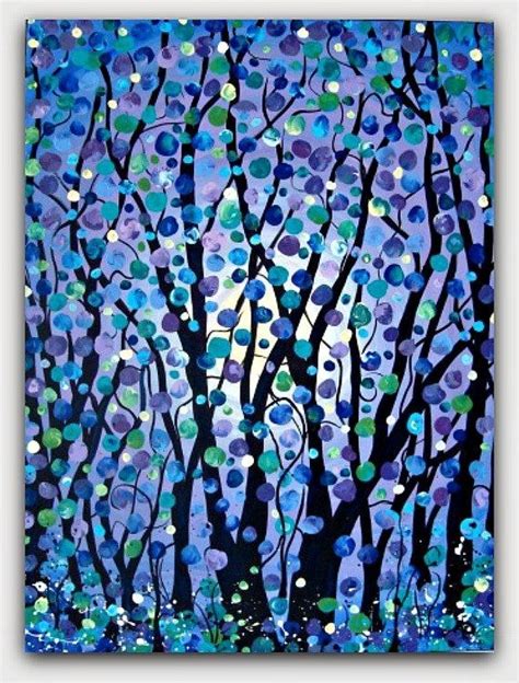 20 Easy Abstract Painting Ideas | | Abstract tree painting, Dot art ...