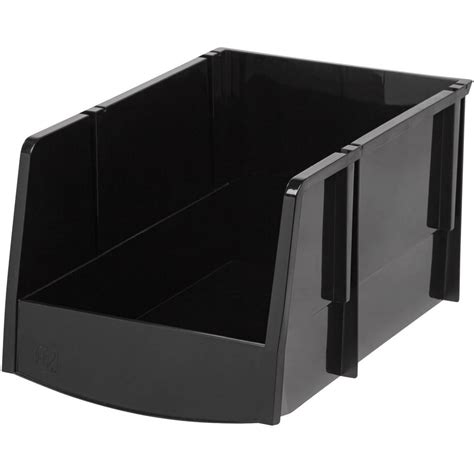 IRIS Jumbo Stacking Storage Bin, Black - Walmart.com - Walmart.com