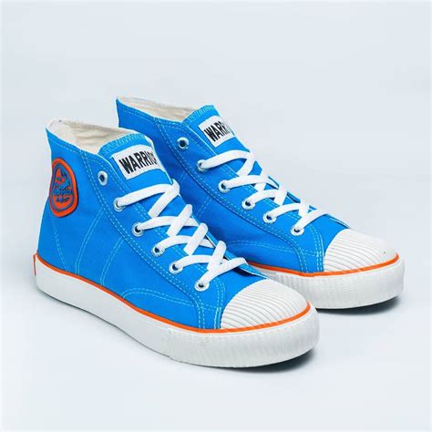 Sepatu Warrior Classic HC Biru Turkish | Sepatu Kodachi