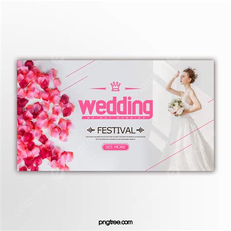 Fashion Wedding Banner Template Download on Pngtree