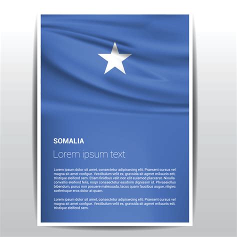 Somalia flag design vector 13283409 Vector Art at Vecteezy