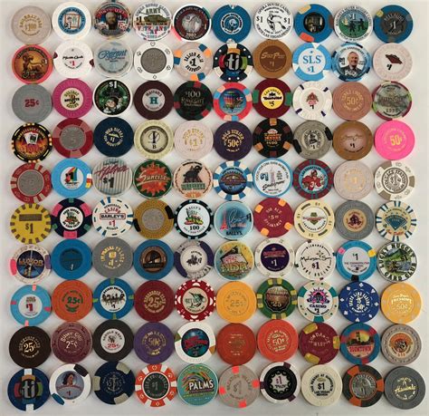 100 Casino Chips Collection - Apache Poker Chips