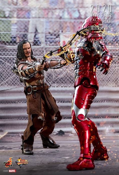 NEW PRODUCT: HOT TOYS: IRON MAN 2 WHIPLASH 1/6TH SCALE COLLECTIBLE ...