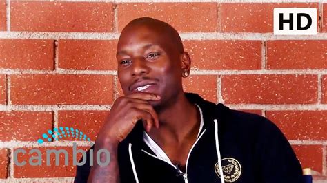 Tyrese Talks 'Fast & Furious 6 | Cambio Interview - YouTube