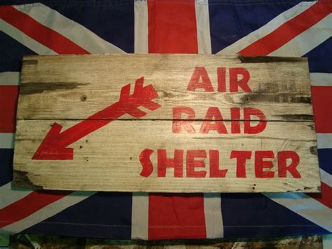 Latest Spin On Fake WW2 ARP Air Raid Shelter Signs