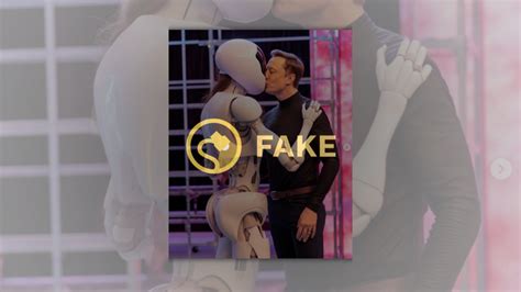 Are Images of Elon Musk With a Robot Girlfriend or Wife Real? | Snopes.com