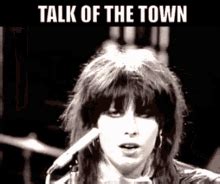 Talk Of The Town Pretenders GIF - Talk Of The Town Pretenders Chrissie ...