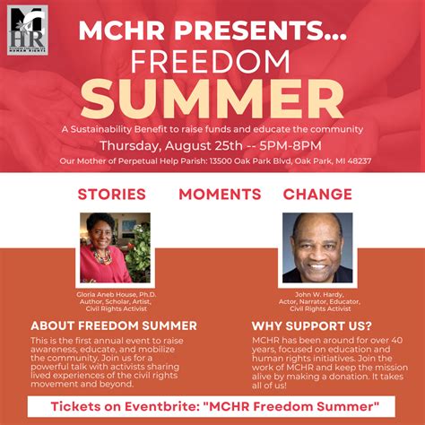 Freedom Summer: Storytelling, Activism, Movement | Michigan Coalition ...