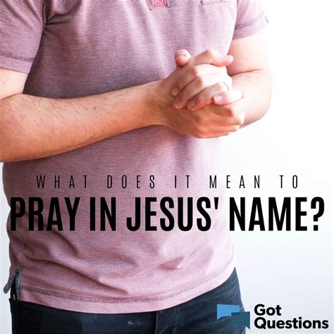 What Does It Mean To Pray In The Name Of Jesus | Images and Photos finder