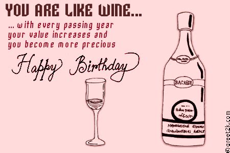 Happy Birthday Meme Gif Wine