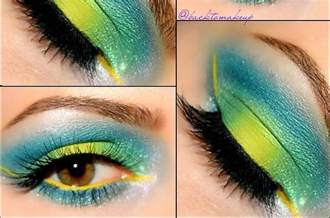 Women Are Doing Tropical Eye Makeup And It's Mesmerizing