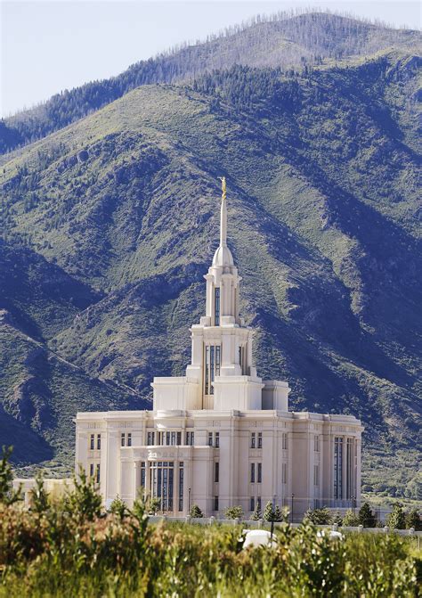 Payson Utah Temple - Mormonism, The Mormon Church, Beliefs, & Religion - MormonWiki