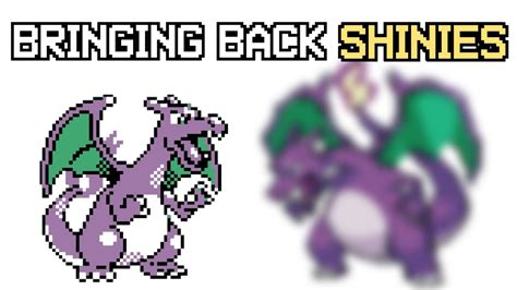 I Remade Shiny Pokemon in their Gen 2 Style - YouTube