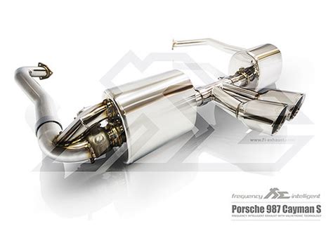 Porsche 987 Cayman S exhaust | More: www.fi-exhaust.com/ TEL… | Flickr