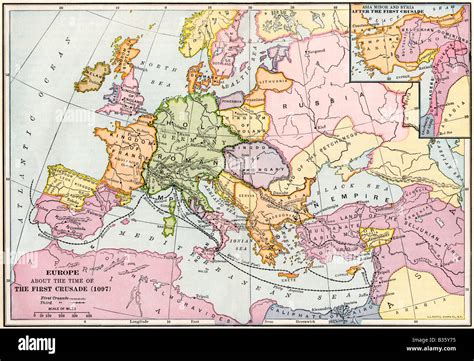 Medieval europe map 11th century hi-res stock photography and images - Alamy