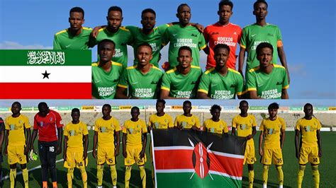 HISTORY IN THE MAKING Somaliland National Team VS Kenya Team (Sindo ...