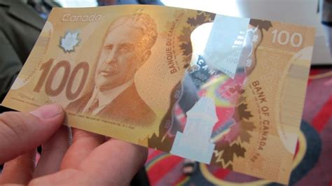 New Canadian 100 Dollar Bill