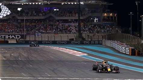 Verstappen steals F1 title at the death: 2021 Abu Dhabi Grand Prix lap ...