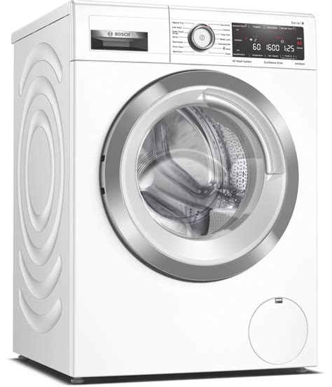 Bosch Series 8 Freestanding Washing Machine - 10Kg/1600 Spin - AntiStain - Home Connect ...