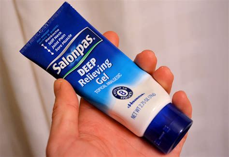 Salonpas Deep Pain Relieving Gel (and Patch) Review