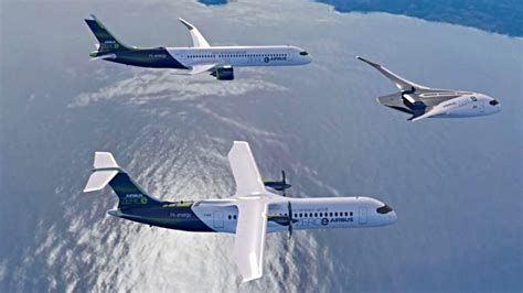 Airbus Just Shown The World 3 Zero-Emission, Hydrogen-Powered Planes ...