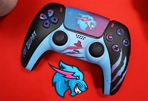 I made a custom Mrbeast PS5 controller : r/MrBeast