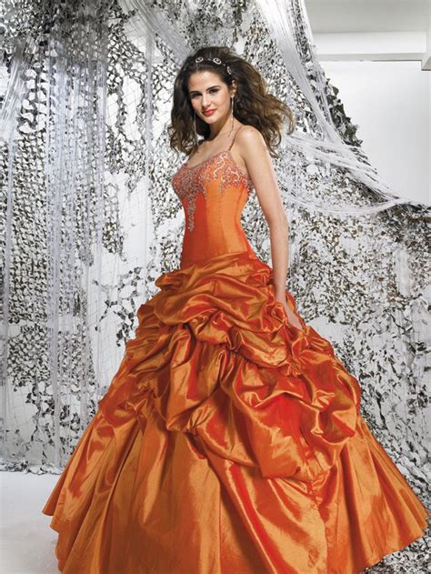 Burnt Orange Dress Wedding