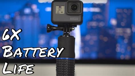 How To Get 6X More Battery Life Out of the GoPro Hero 5/6 Black - YouTube