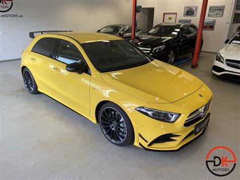 Mercedes A35 AMG Yellow