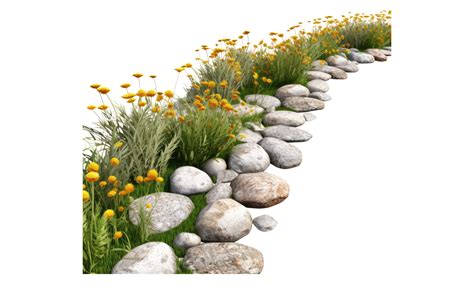 grass gravel path . AI Generated 28574055 PNG
