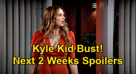 The Young and the Restless Spoilers Next 2 Weeks: Kyle's Kid Bust ...