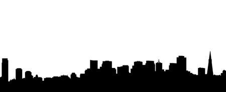 San Francisco skyline vector | Designer Daily: graphic and web design blog