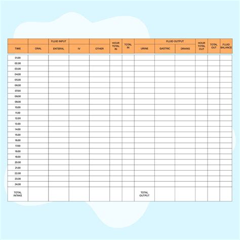 10 Best Printable Fluid Intake Charts - printablee.com in 2022 | Fluid ...