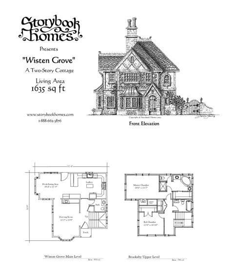 Floor Plans For Storybook Homes