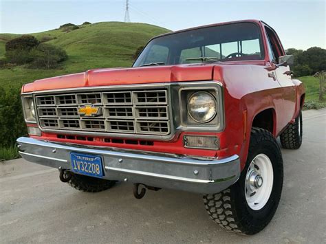 1978 Chevrolet K10 Stepside Scottsdale Original Paint CA 4x4 Free Delivery for sale - Chevrolet ...